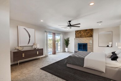 Master Suite with Fireplace