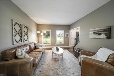 Living room with hardwood floors