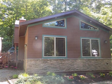 Front exterior of 127 Deer Run.