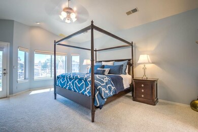 enormous master bedroom