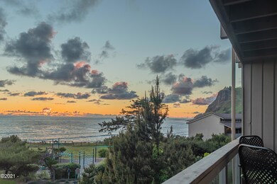 View from deck