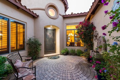 Private Courtyard Entry