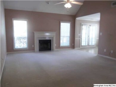 Two story great room.