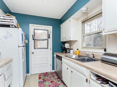 Perfectly sized galley kitchen.