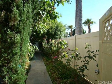 Private entrance leading to the front door.