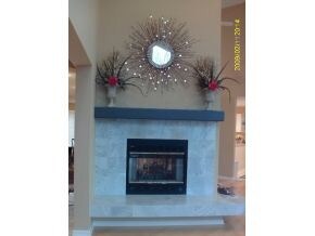 Double sided Fireplace