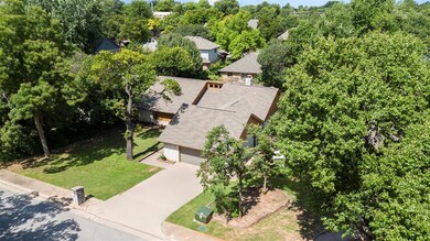 Aerial view of property and surrounding area