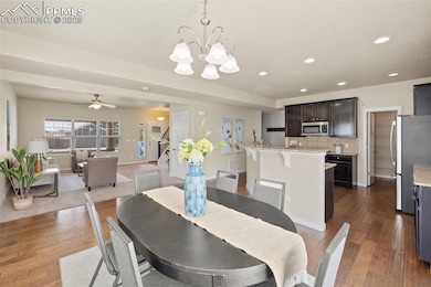 Dining Area looking into kitchen