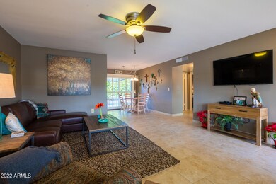 living room dining room view