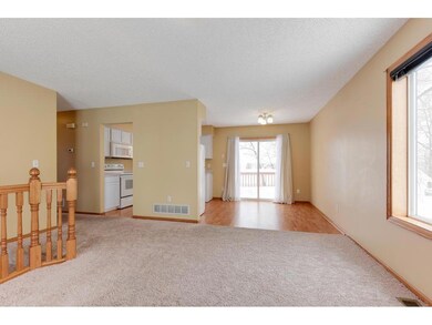 Dining area leads out onto large deck