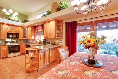 4 Kitchen with knotty pine cabinets