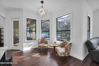 Dining Nook with Bay Window & Door