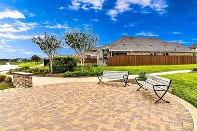 Sitting area overlooking the lake directly next to the home.