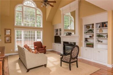 Soaring Ceiling in Family Room