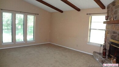 Another view of living area from kitchen.
