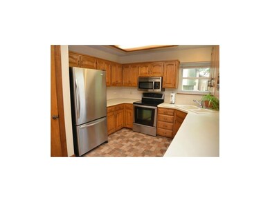 Tons of countertop space , AND stainless appliance
