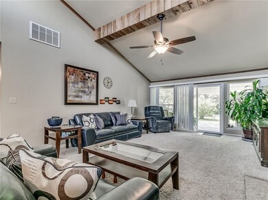 Vaulted Ceiling in Living Room -- Check out the Be