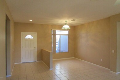 Open entry and living area