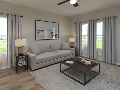 Photo is not of the actual home, but is an inspira