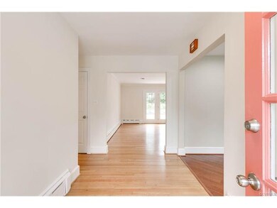 Formal Foyer with Hardwood floors