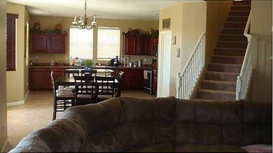 view of kitchen from living room
