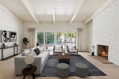 Virtually Staged Living  Room