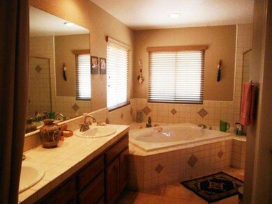 Master bathroom with jetted tub