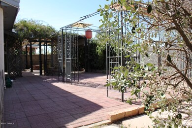 Brick patio