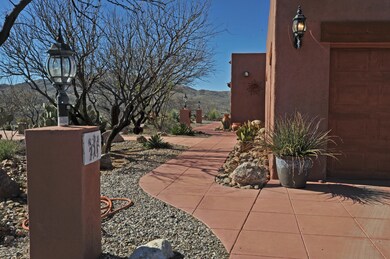 Sidewalk to front of home