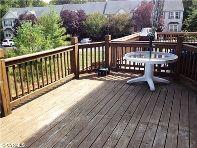 Exterior Back - Deck off rear from kitchen / dinin