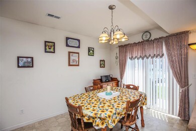 Eat in area of the kitchen
