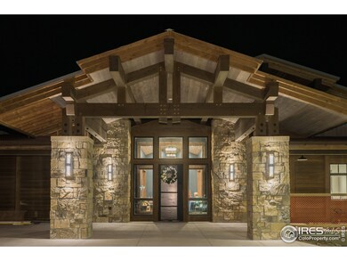 Clubhouse entrance at night (Phase 1)