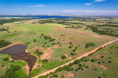 Aerial view with a rural view