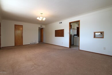 Looking toward the kitchen and hallway