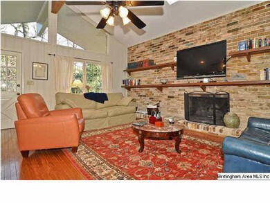 Great den with vaulted ceiling - opens to kitchen 