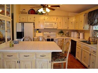 Kitchen. Lots of cabinet space.