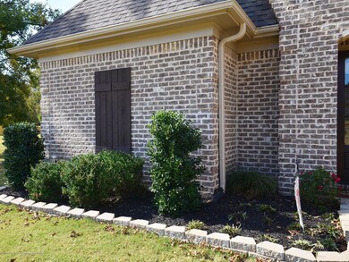 Landscaping front