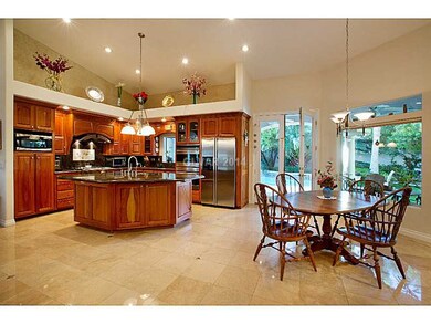 Kitchen. Delightful Gourmet Marble Kitchen with Ce