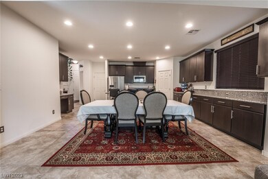 Combination Dining/Kitchen backing up to Great Roo
