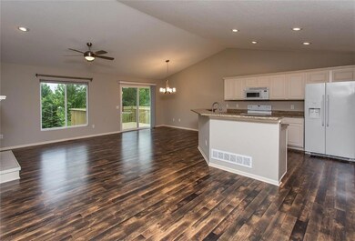 Open Floor Plan with Vaulted Ceiling, All New Floo