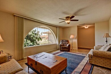Living Room View From Master Hallway