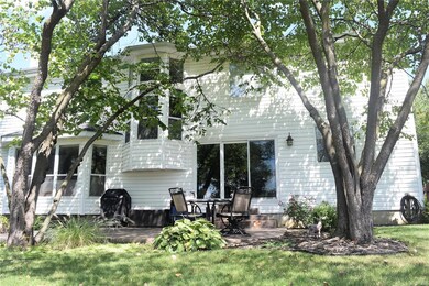 A great place to relax. Stamped concrete patio and