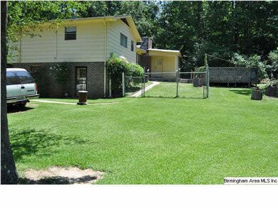 Great fenced in backyard.
