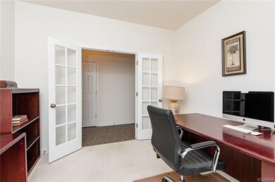 Office/flex space with beautiful french doors