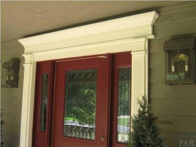 Intricate front door