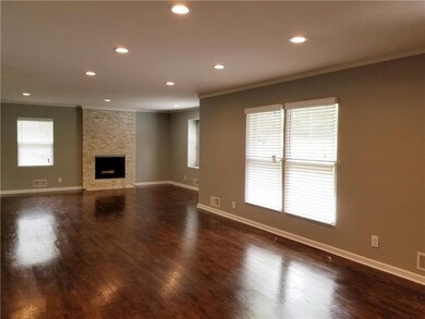 Gorgeous hardwoods & open floor plan!