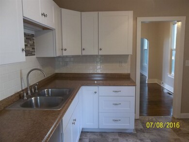All new Counter tops, cabinets, sink and faucet.