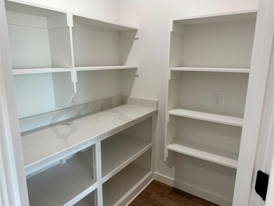 Pantry with Quartz Countertops