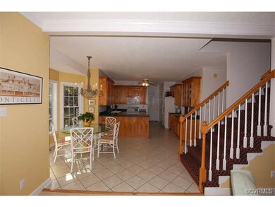 Family Room/Great Room looking into Kitchen.