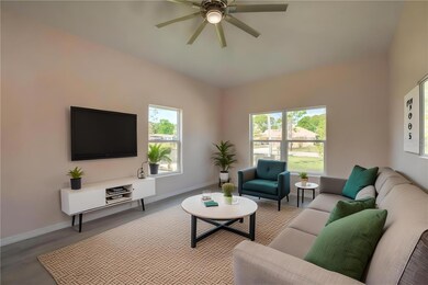 Virtually Staged Living Room